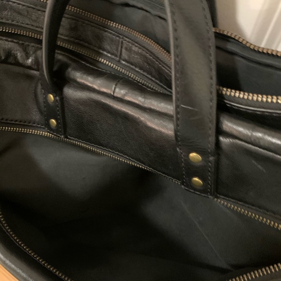 Fossil Bags Fossil Mens Brief Case With Strap Poshmark